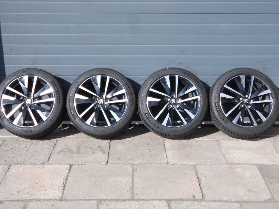 ! Koła letnie aluminiowe 18 5X108 Oryg Peugeot 508 II