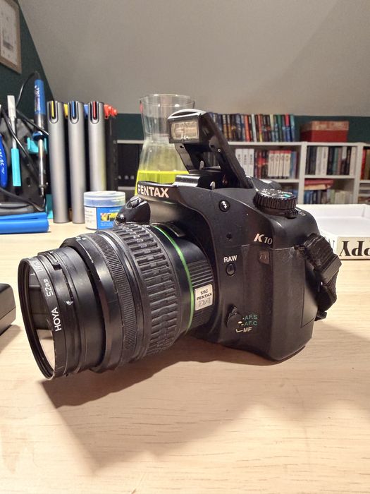 Pentax K10D SR + 18-55mm | solidny CCD | komplet | OKAZJA
