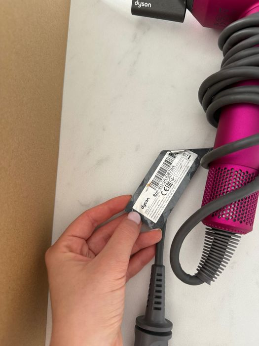 Фен Dyson Supersonic HD08 Fuchsia з іонізацією та захистом від перегріву