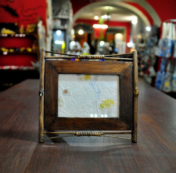 Moldura da Tailândia em teca