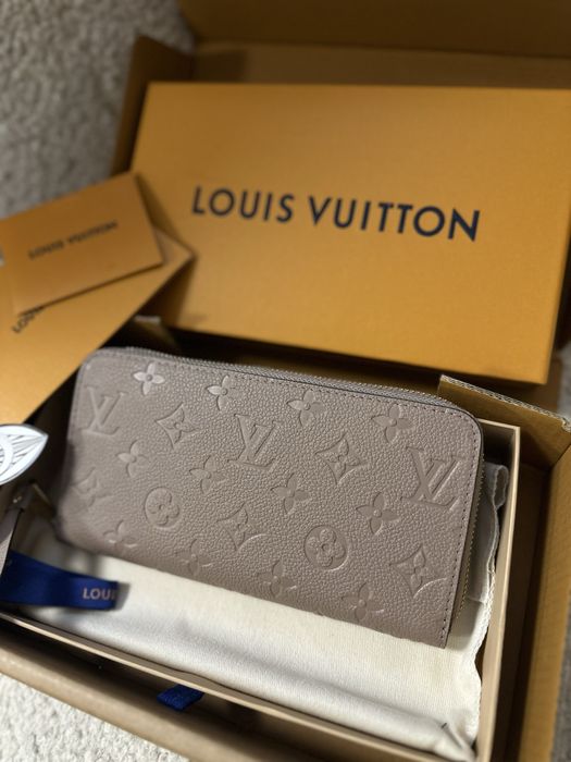 Гаманець портмоне кошелек бежевий жіночий луи louis vuitton