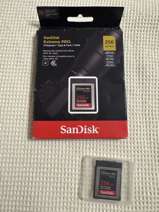 карта пам'яті SanDisk 256GB CFexpress
