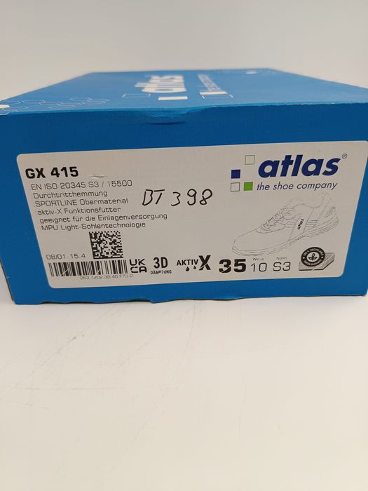 Buty robocze Atlas rozmiar 35 nowe niskie