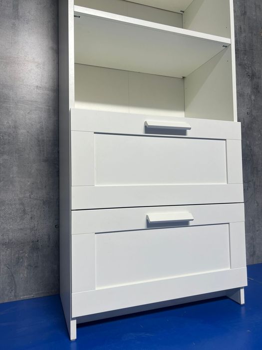 Regał IKEA BRIMNES 60x190 biały szuflady + DARMOWA DOSTAWA