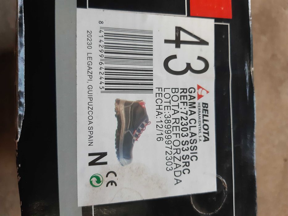 Botas bellota 43
