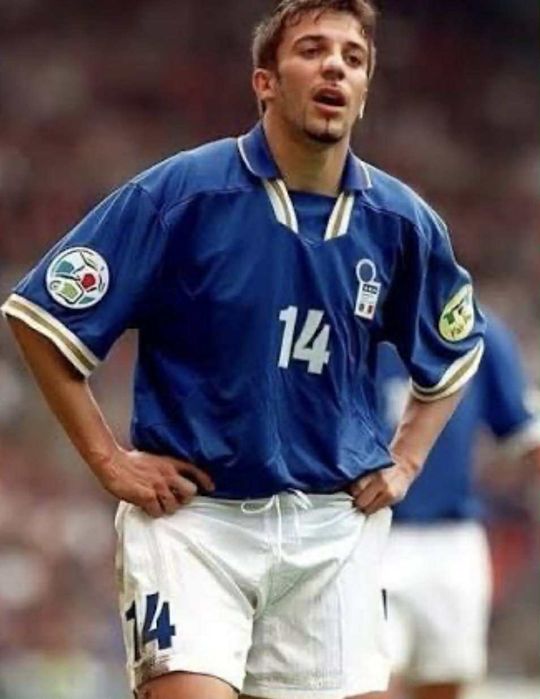 Koszulka Alessandro Del Piero Italia Euro 1996 Retro Kultowa