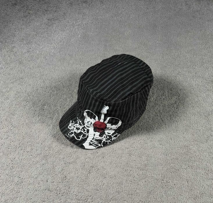 Czapka z daszkiem NKD Street Vintage Y2k Czaszka Nadruk Damska