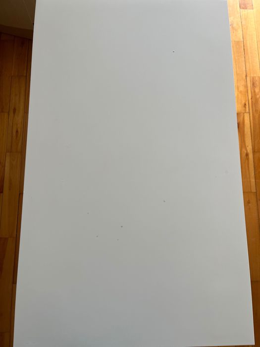 Secretária infantil, altura regulável branco, 96x58 cm