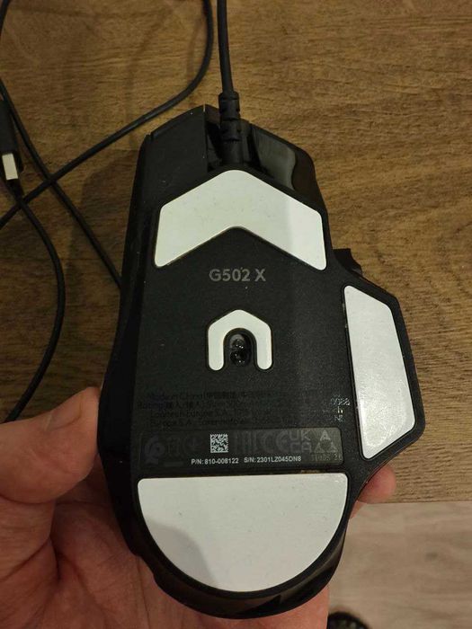 Мышь Logitech G502X USB Black