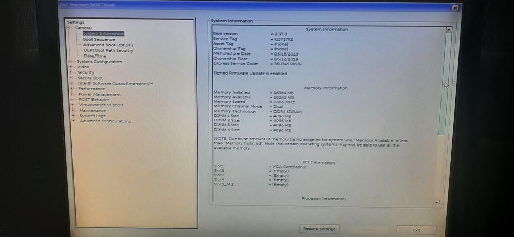 Робоча станція DELL Precision 3630 з рідким процесором E2186G