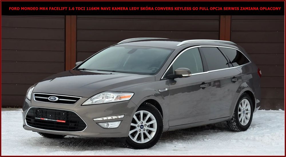 Ford Mondeo Ford Mondeo Mk4 Lift 1.6Tdci 115Km Navi Kamera Skóra