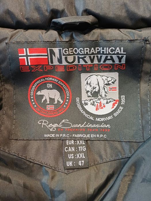Kurtka męska z doczepianymi rękawami Geographical Norway rozm 2XL.