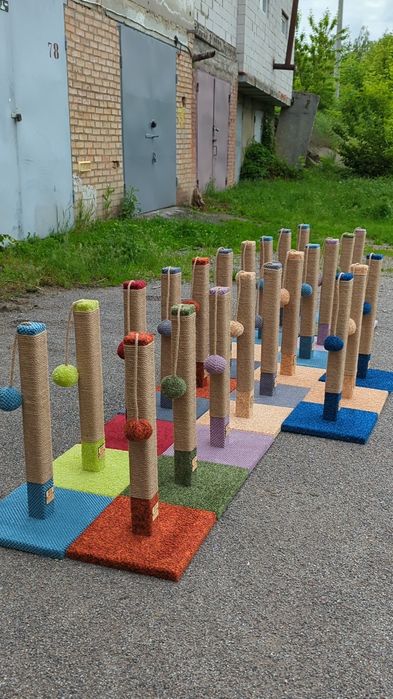 Хіт продажу!Кігтеточки,доярки для котів! 55см