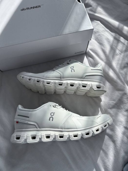 New On Running Cloud 6 All White 3MF10071200