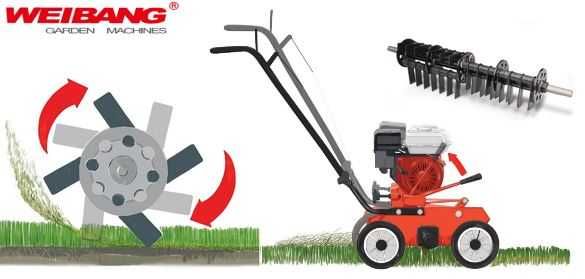 Wertykulator, wertykulator wynajem, Weibang wertykulator profesionalny