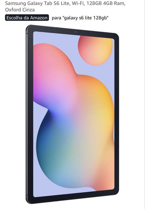 Tablet Galaxy s6 lite samsung