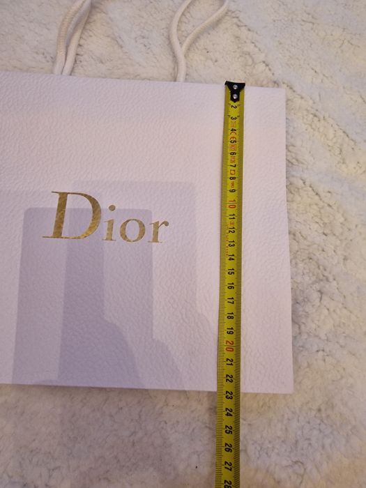 Duża papierowa torebka Dior Nowa oryginalna