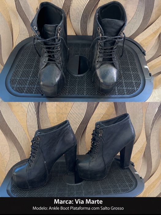 Botas altas  em bom estado