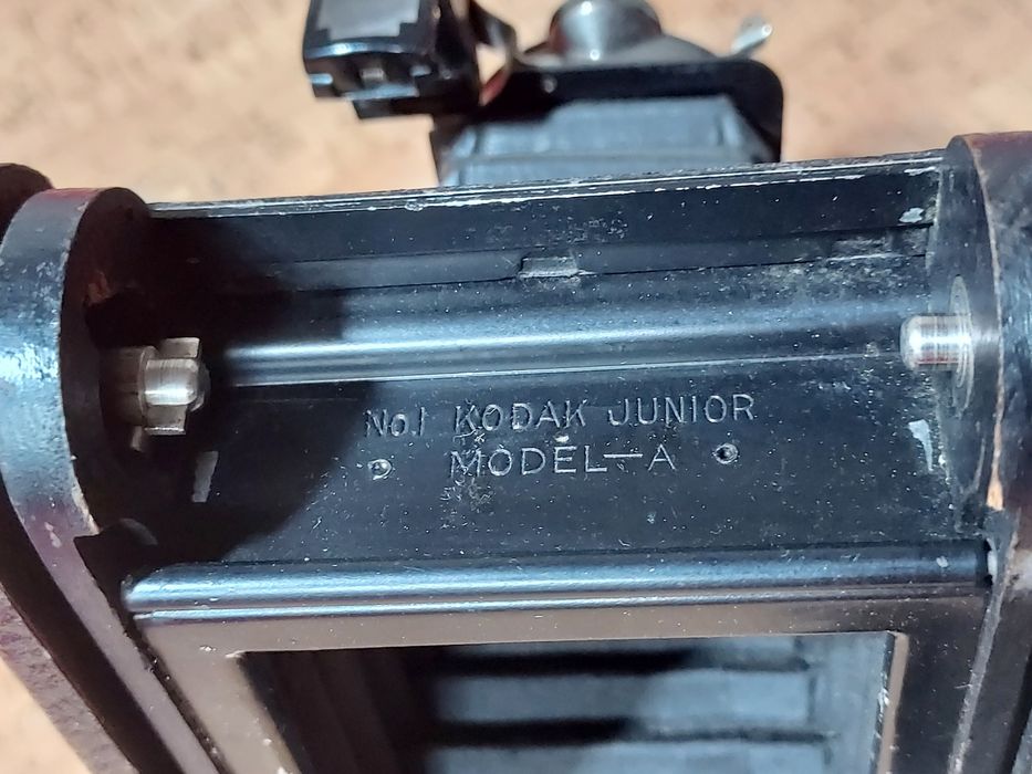 Máquina fotográfica fole