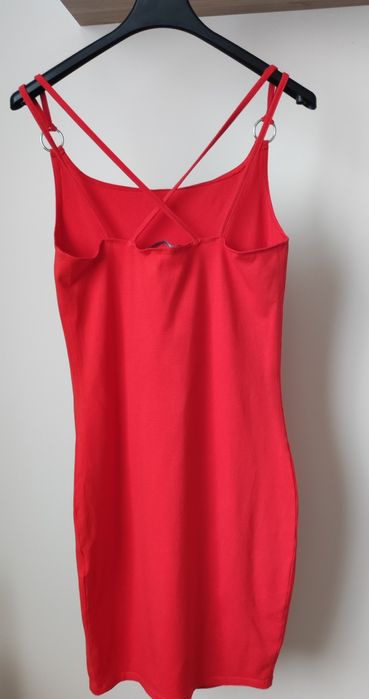 Sukienka czerwona S 36 FB Sister lato