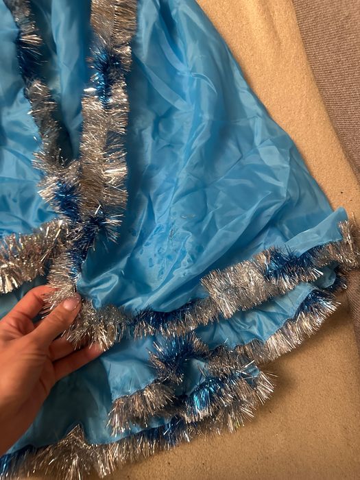 Костюм маскарадний зимовий сніжинки, морозка