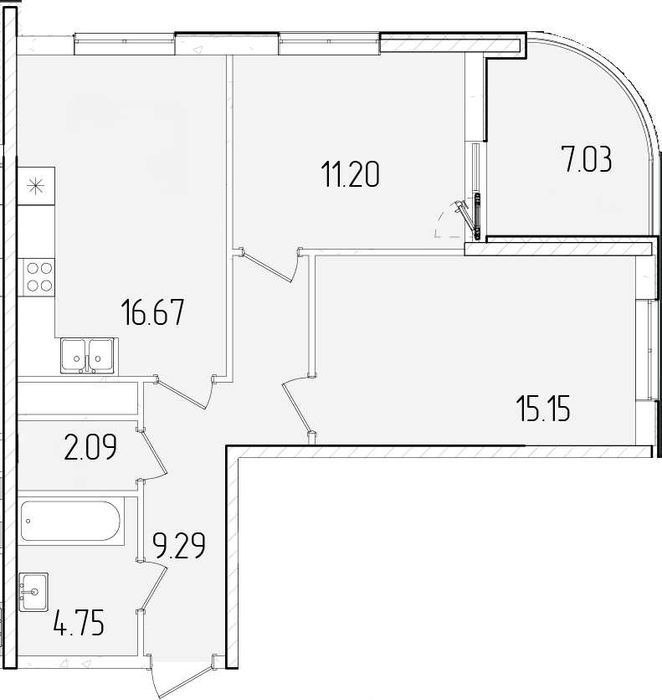 Продам 2х квартиру с ремонтом и мебелью в ЖК"63 Жемчужина"