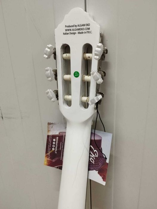 EKO Guitars CS-5 White Gitara klasyczna 3/4 Dla dzieci i młodzieży
