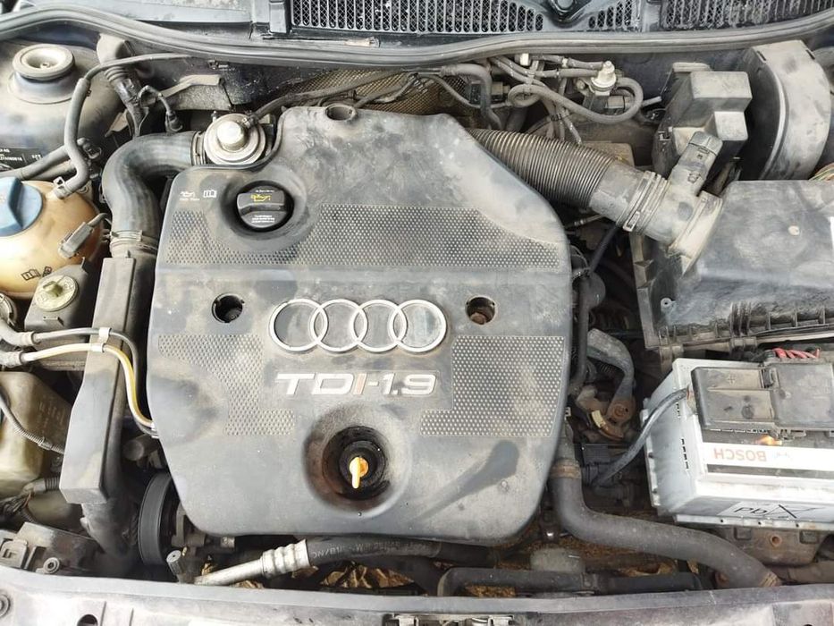 Silnik Audi a3 1998 1.9 TDi komplet, diesel LZ5K, chłodnica, zderzak