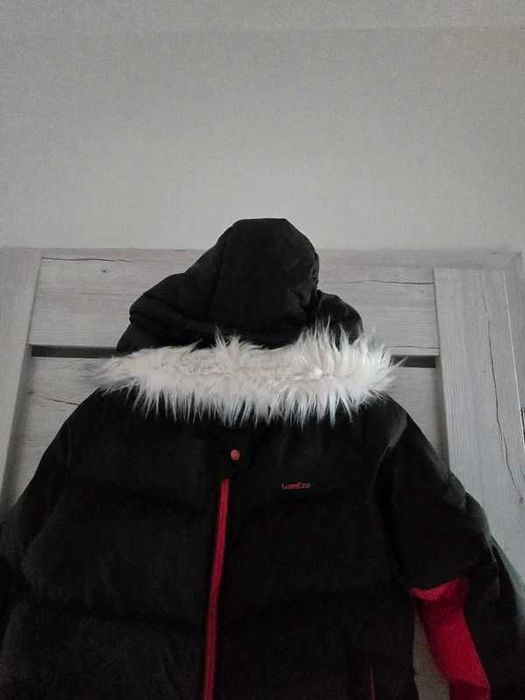 dziewczęca kurtka narciarska Wed'ze Maxiwarm 133/142cm
