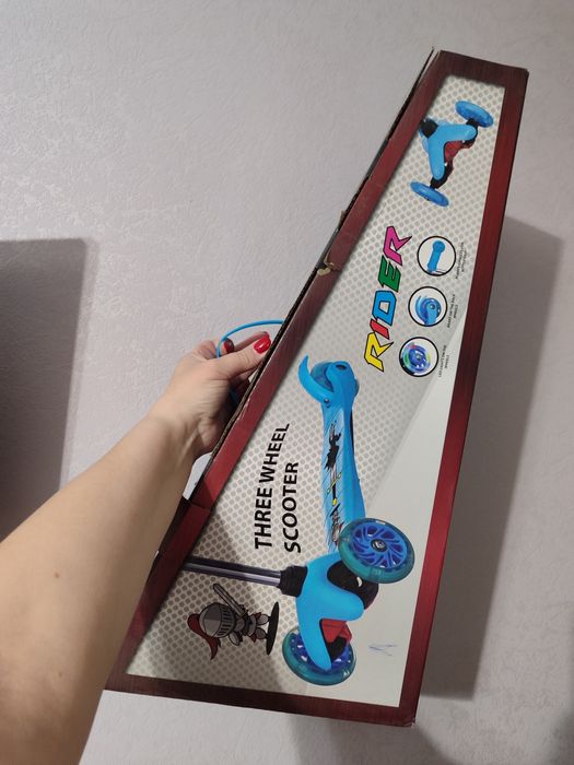 Легкий дитячий самокат Profilite SCOOTER SMALL . Для дитини до 110 см