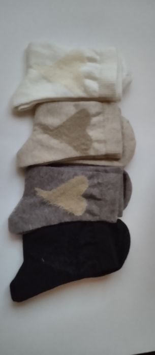 Шкарпетки теплі сердечка