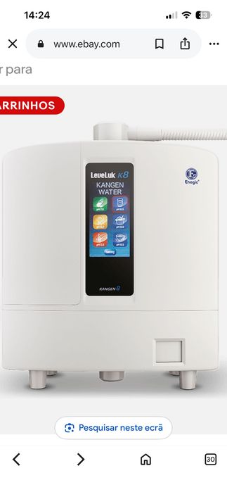 Novo | Filtro de Água Ionizador Enagic Kangen Leveluke K8