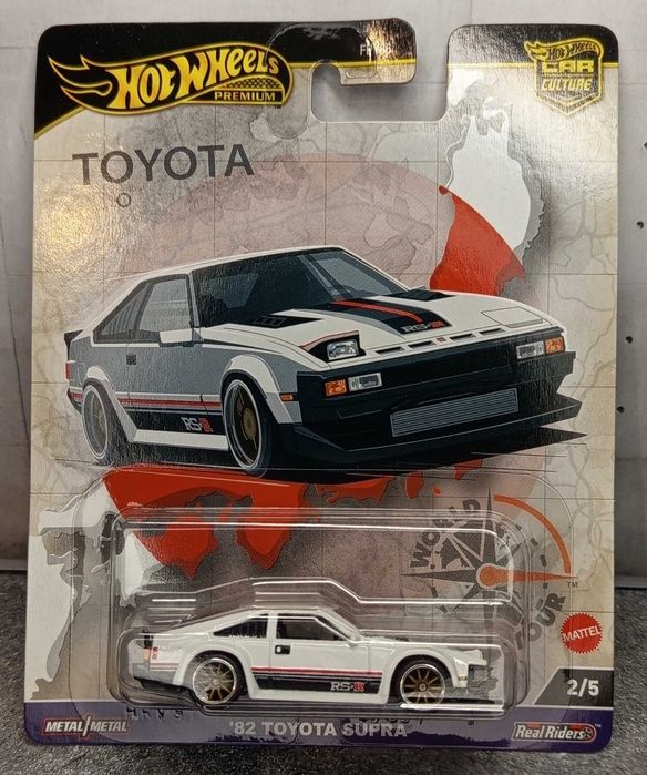 Hot Wheels Premium - World Tour - '82 Toyota Supra