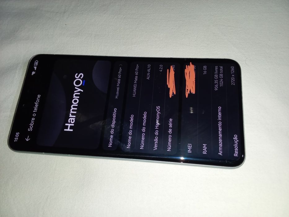 Huawei mate 60 pro+ 1TB 5G + google apps