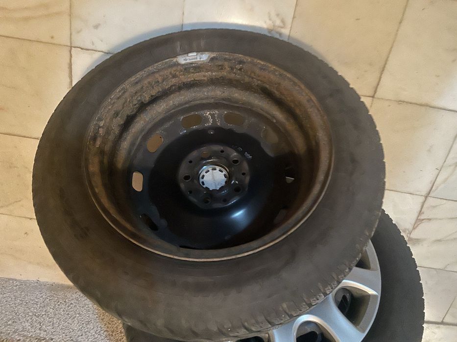 4 jantes 15” mini cooper c/ pneus quase novos