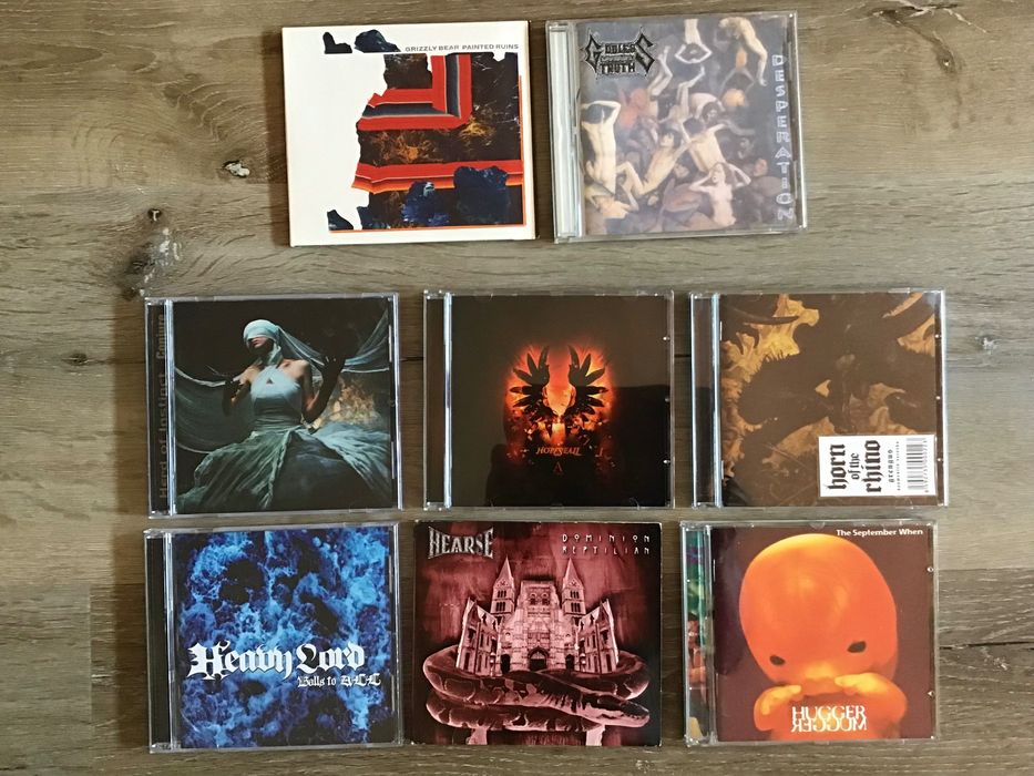 CDs metal, gótica metal F+G+H
