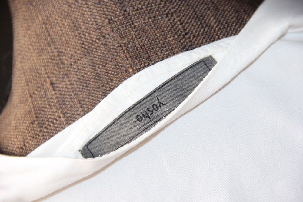 yoshe sukienka biała ecru bawełna s 36 xs 34