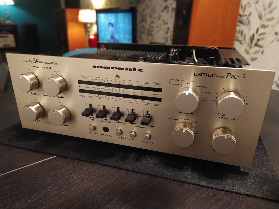 Marantz Esotec PM-5 "Golden Vintage Áudio"