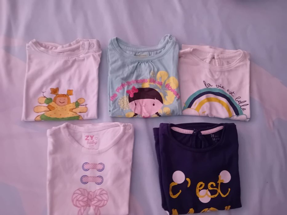 Lote de t-shirts lindas