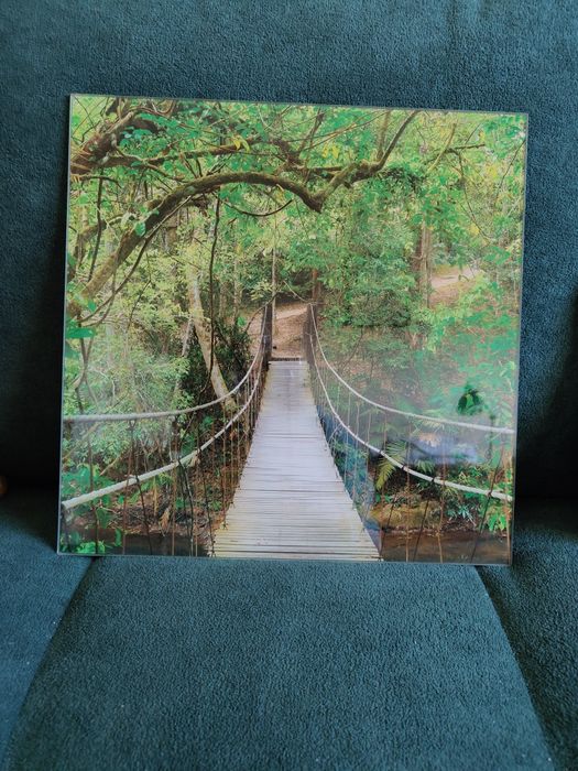 Zestaw 4 obrazów  na szkle