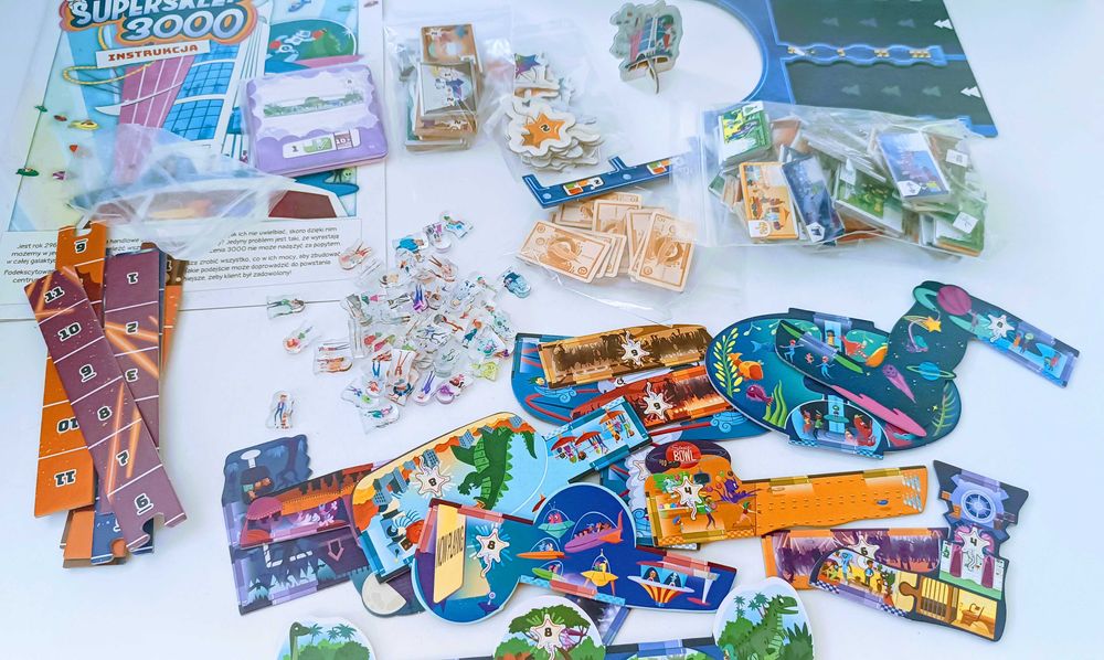 Supersklep 3000 gra planszowa REBEL