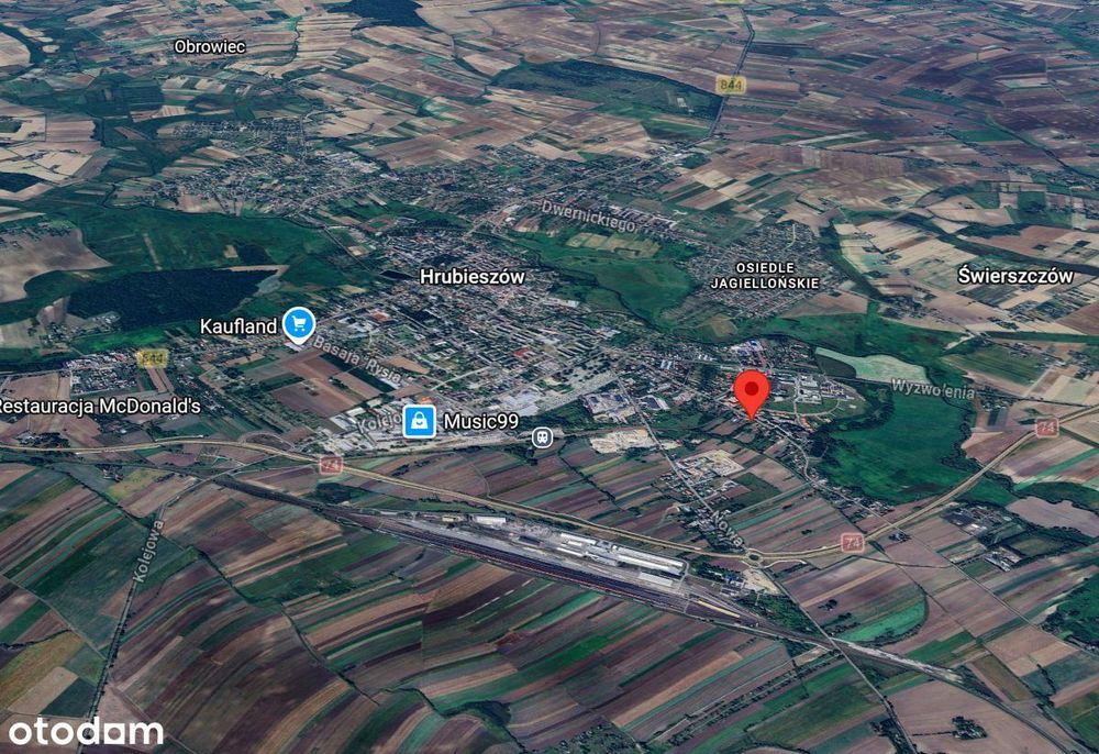 Działka budowlana 1165 m² w Hrubieszowie