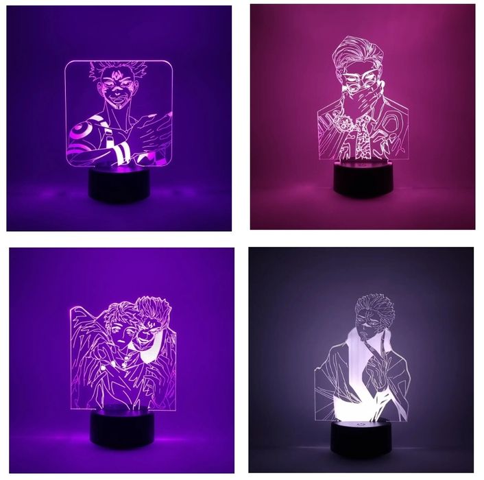 3D світильник «Магічна битва» (Jujutsu Kaisen)