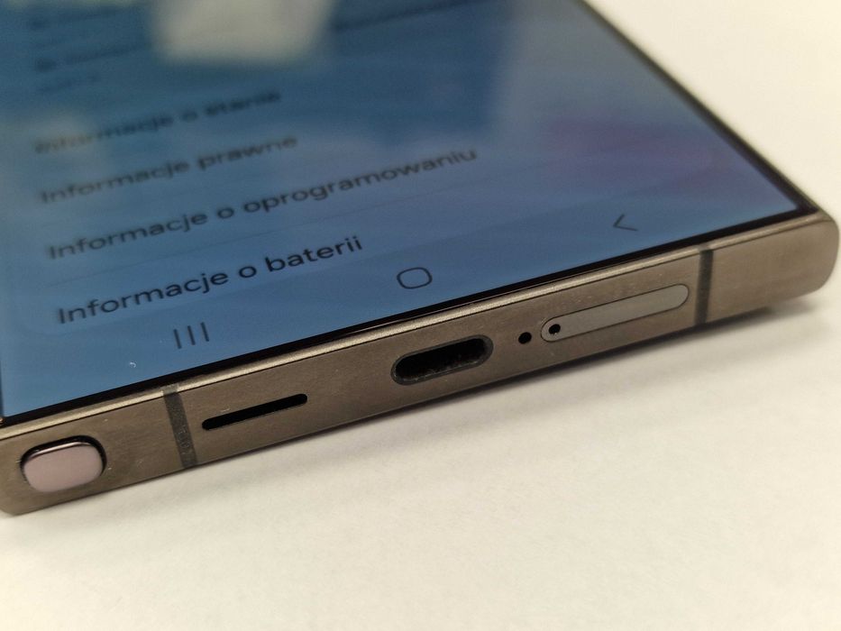 Samsung Galaxy S24 ULTRA/ 12GB/ 256GB/ Titanium Black/ Grade A- + ładowarka/ Gwarancja