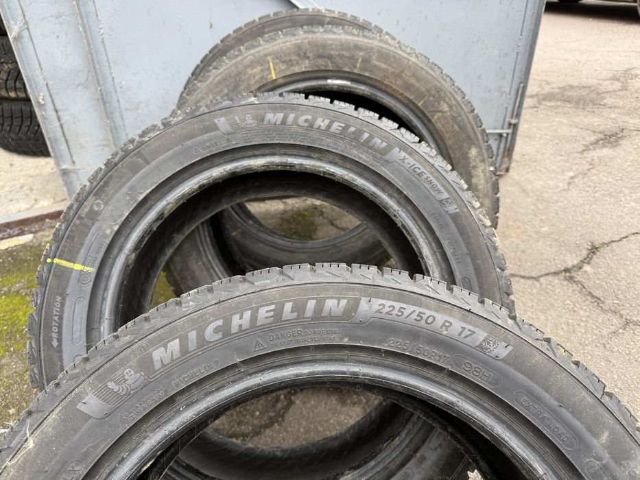 Продам зимову гуму Michelin Мішелін 225/50R17