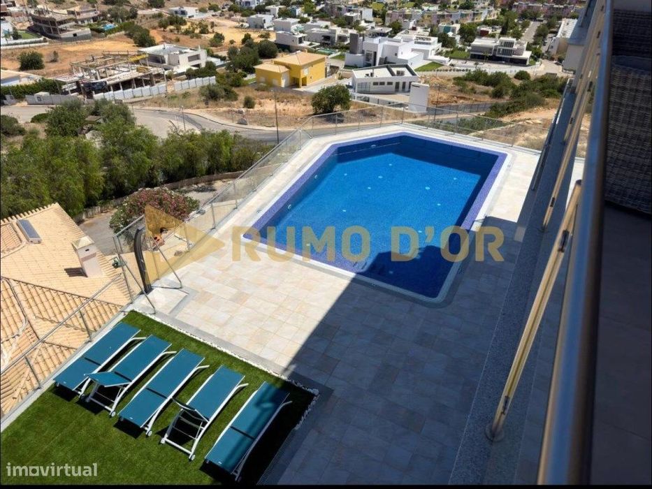 Albufeira, Cerro da Águia T1 com Piscina, garagem e vista marina e mar