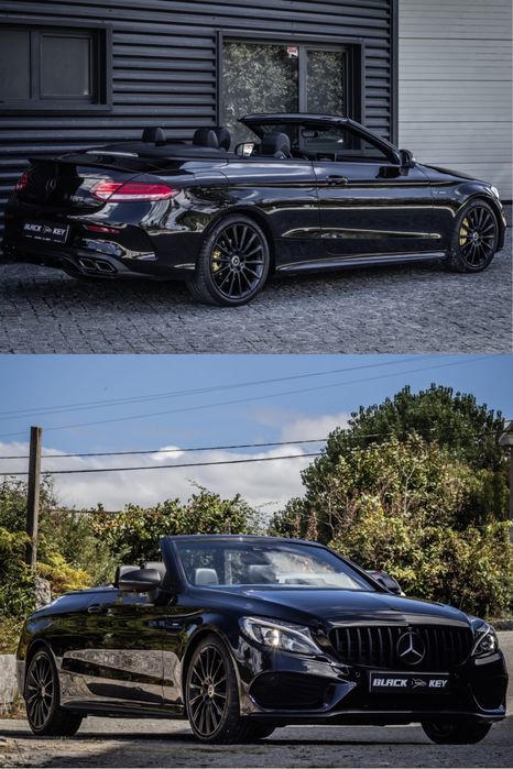 Mercedes-Benz c250 d cabrio AMG 204cv “OBSIDIAN BLACK”