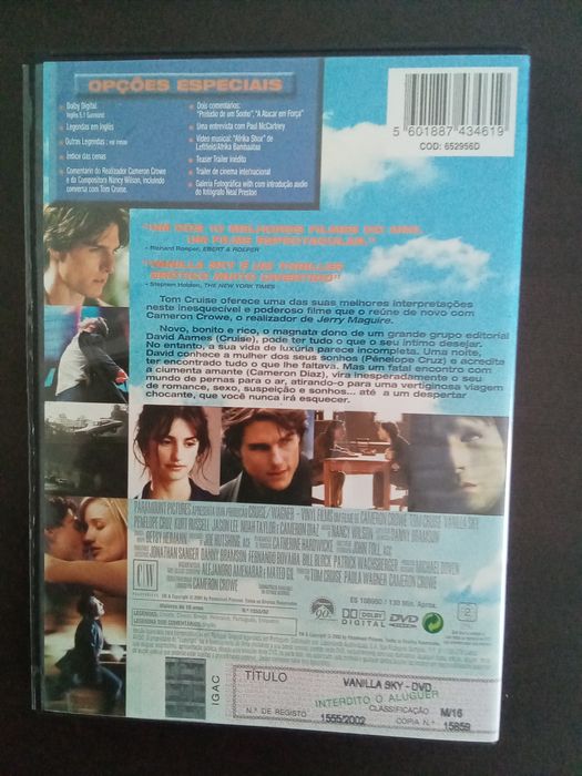 Filme Vanilla Sky