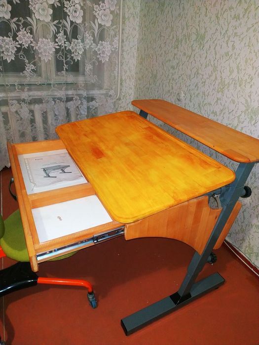 Школьная парта трансформер+стул