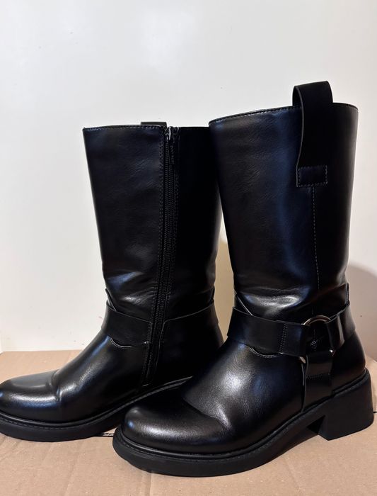 Botki kozaki damskie czarne Jenny Fairy r. 38